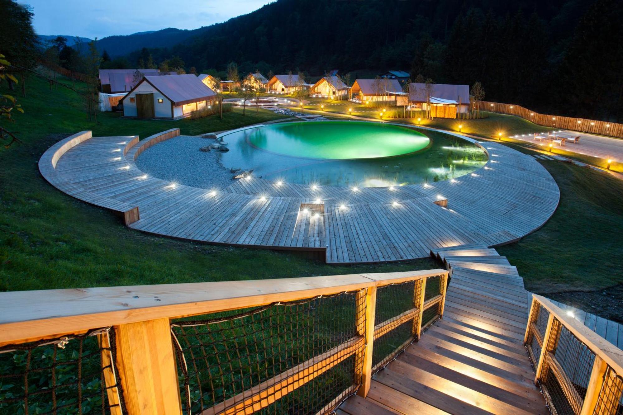 Herbal Glamping Resort Ljubno Kültér fotó